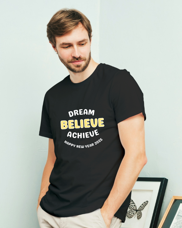 09 Happy new year Customized T-Shirt